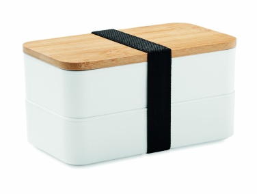 Logotrade corporate gift image of: Lunch box in PP and bamboo lid