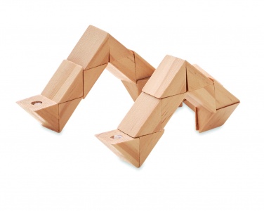 Logo trade advertising products image of: Wooden puzzle/brain teaser
