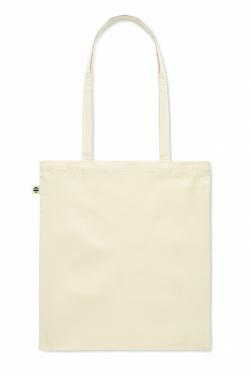 Logo trade promotional items image of: Organic cotton shopping bag