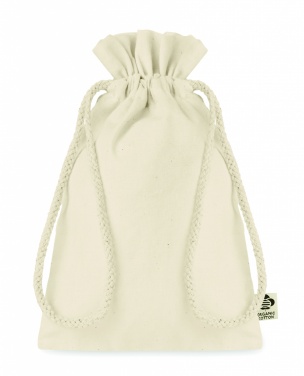 Logotrade business gifts photo of: Small organic cotton gift bag