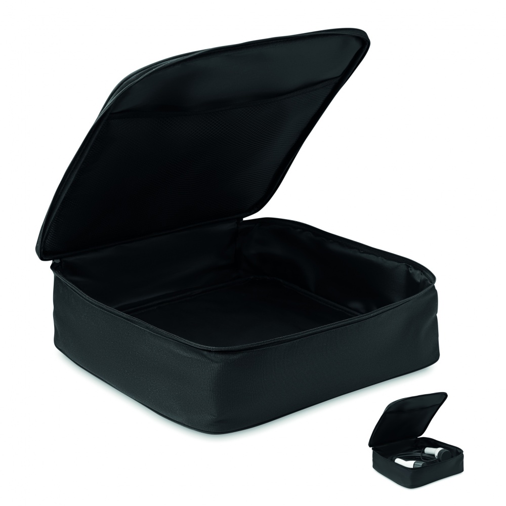 Logotrade promotional giveaway picture of: 600D RPET cable car bag