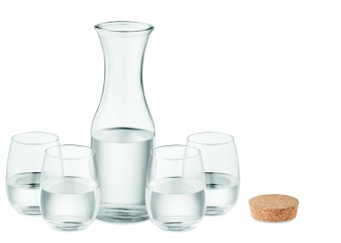 Logotrade promotional merchandise photo of: Set of recycled glass drink