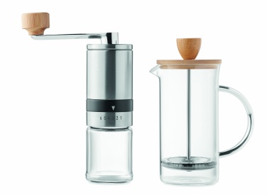 Logo trade advertising products image of: Coffee set