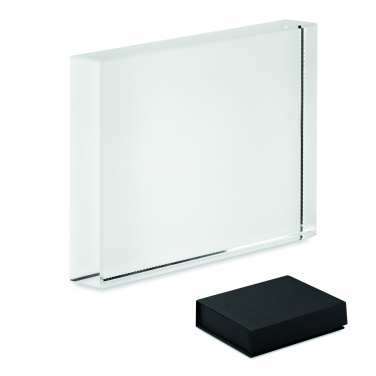 Logo trade promotional gifts picture of: Crystal award