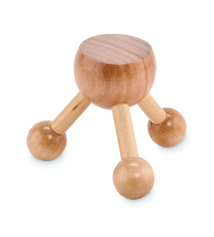 Logotrade promotional merchandise image of: Hand held massager in wood