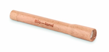 Logo trade corporate gifts image of: Wooden torch with COB light