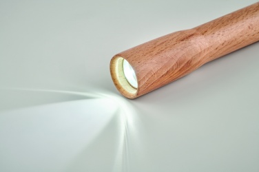Logo trade corporate gifts image of: Wooden torch with COB light