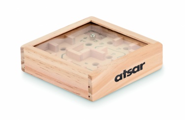 Logotrade corporate gift picture of: Pine wooden labyrinth game