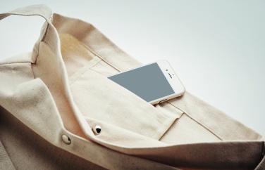 Logotrade promotional giveaways photo of: Canvas shopping bag 270 gr/m²