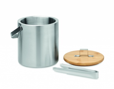 Logo trade promotional merchandise image of: Double walled 1.2L Ice bucket