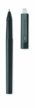 Logo trade promotional items image of: RPET blue gel ink ball pen