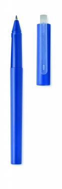 Logotrade corporate gifts photo of: RPET blue gel ink ball pen