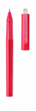 Logotrade promotional products photo of: RPET blue gel ink ball pen