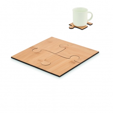 Logotrade corporate gifts photo of: Set of 4 puzzle coasters