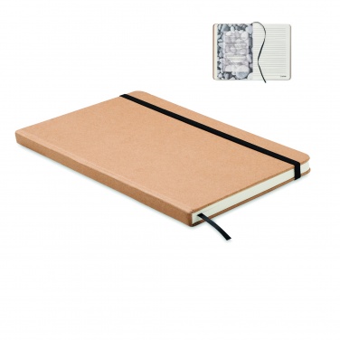 Logotrade corporate gift image of: A5 notebook recycled carton