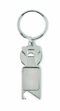 Logotrade corporate gift image of: Euro Token key ring Porvoo