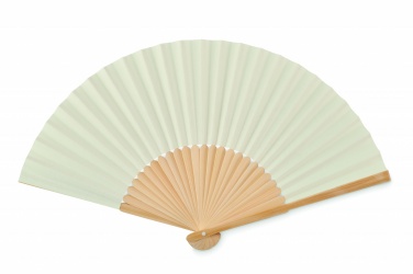 Logo trade promotional merchandise image of: Manual hand fan