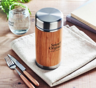 Logotrade promotional giveaway image of: Double wall food jar 600 ml