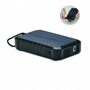 Logo trade advertising products image of: 8000 mAh solar dynamo charger