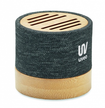 Logotrade advertising product picture of: Bamboo RPET wireless speaker