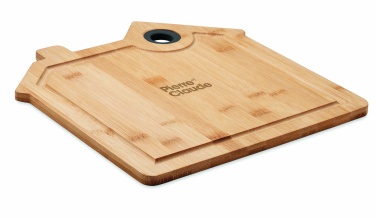 Logo trade promotional products image of: Bamboo house cutting board
