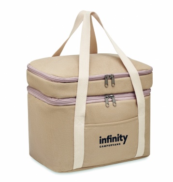 Logotrade promotional item image of: Cooler bag canvas 320 gr/m²