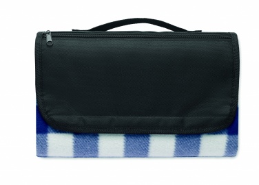 Logo trade promotional merchandise picture of: RPET fleece blanket 150 gr/m²