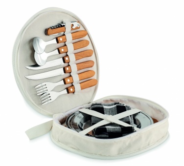Logotrade promotional item image of: Picnic 2 person set in pouch