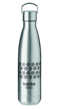 Logo trade promotional items picture of: Double wall bottle 500ml