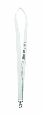 Logo trade promotional item photo of: Seed paper lanyard w/hook