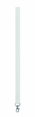 Logo trade promotional product photo of: Seed paper lanyard w/hook