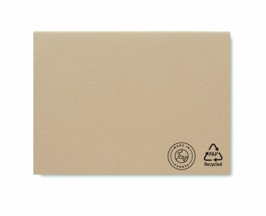 Logo trade promotional products picture of: Recycled paper memo block