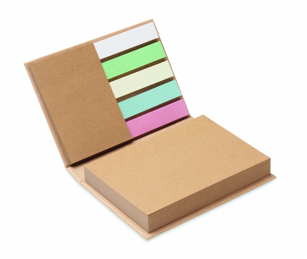 Logo trade promotional gifts image of: Recycled memo pad set