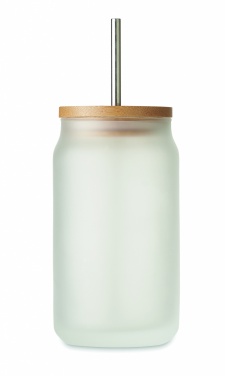 Logotrade promotional giveaway image of: Sublimation mason jar 400 ml