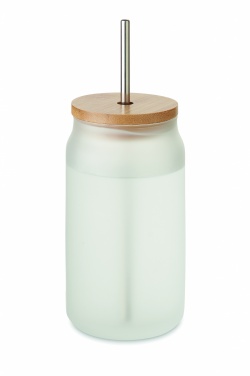 Logo trade promotional items image of: Sublimation mason jar 400 ml