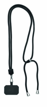 Logotrade advertising product picture of: RPET Phone holder lanyard