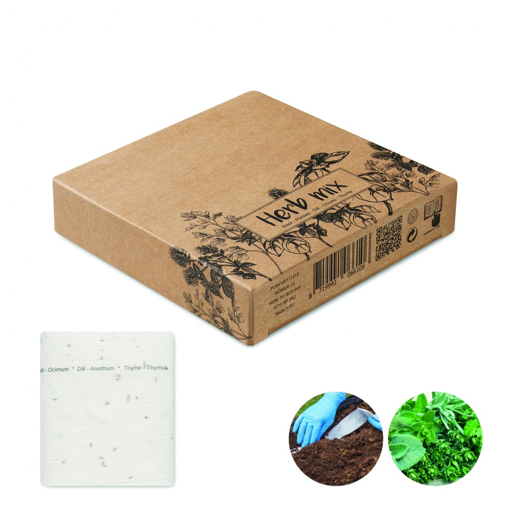 Logotrade corporate gift image of: Herb seeds tape 3 meter