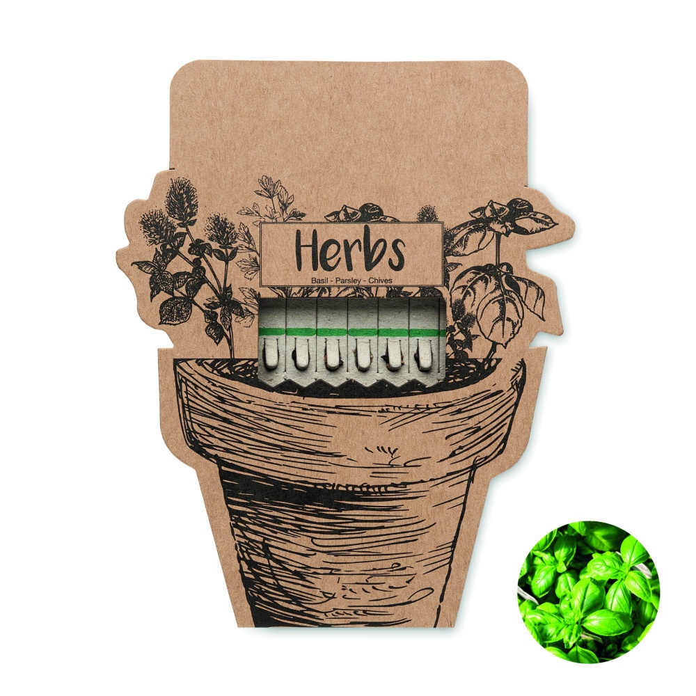 Logotrade advertising products photo of: Herb seeds sticks
