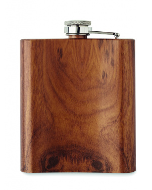 Logotrade promotional product picture of: Slim hip flask 190 ml