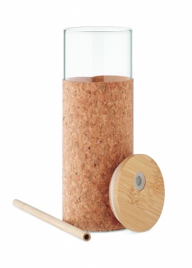 Logotrade promotional item image of: Glass tumbler sleeve 450 ml