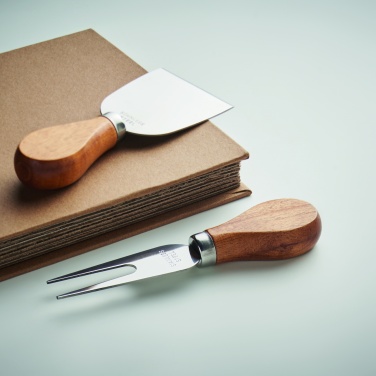 Logotrade corporate gift image of: Set of 4 cheese knives