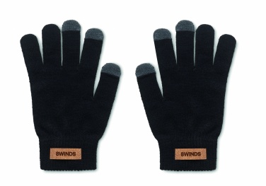 Logotrade promotional giveaway image of: RPET tactile gloves