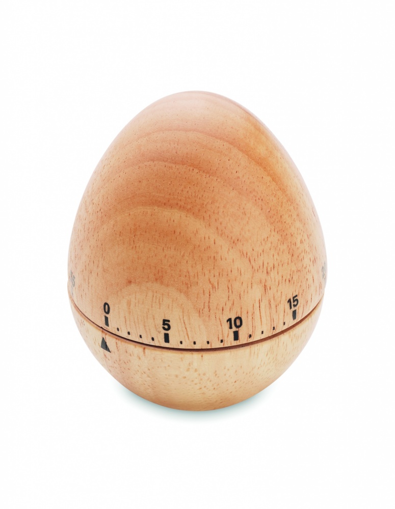Logo trade promotional merchandise image of: Pine wood egg timer