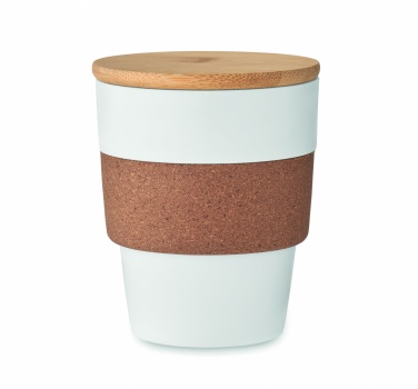 Logo trade promotional giveaways image of: Tumbler in recycled PP 300 ml
