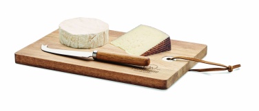Logo trade corporate gift photo of: Acacia wood cheese board set Hannover