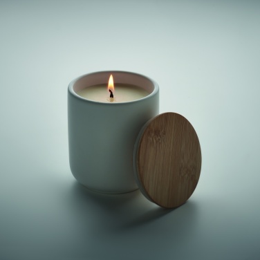 Logotrade promotional giveaways photo of: Plant based wax candle 200 gr