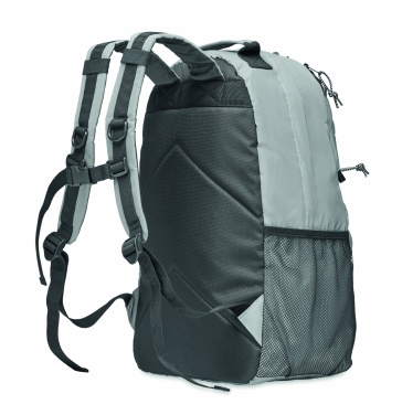 Logo trade promotional gifts picture of: High reflective backpack 190T