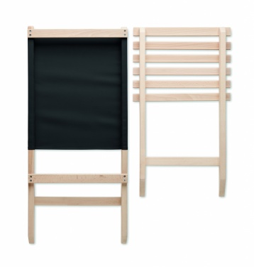 Logotrade promotional gifts photo of: Foldable wooden beach chair