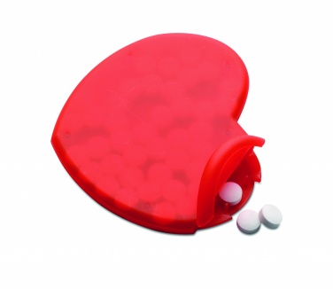 Logo trade promotional products image of: Heart shape peppermint box