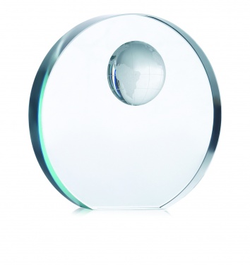 Logotrade promotional gift image of: Globe glass trophy